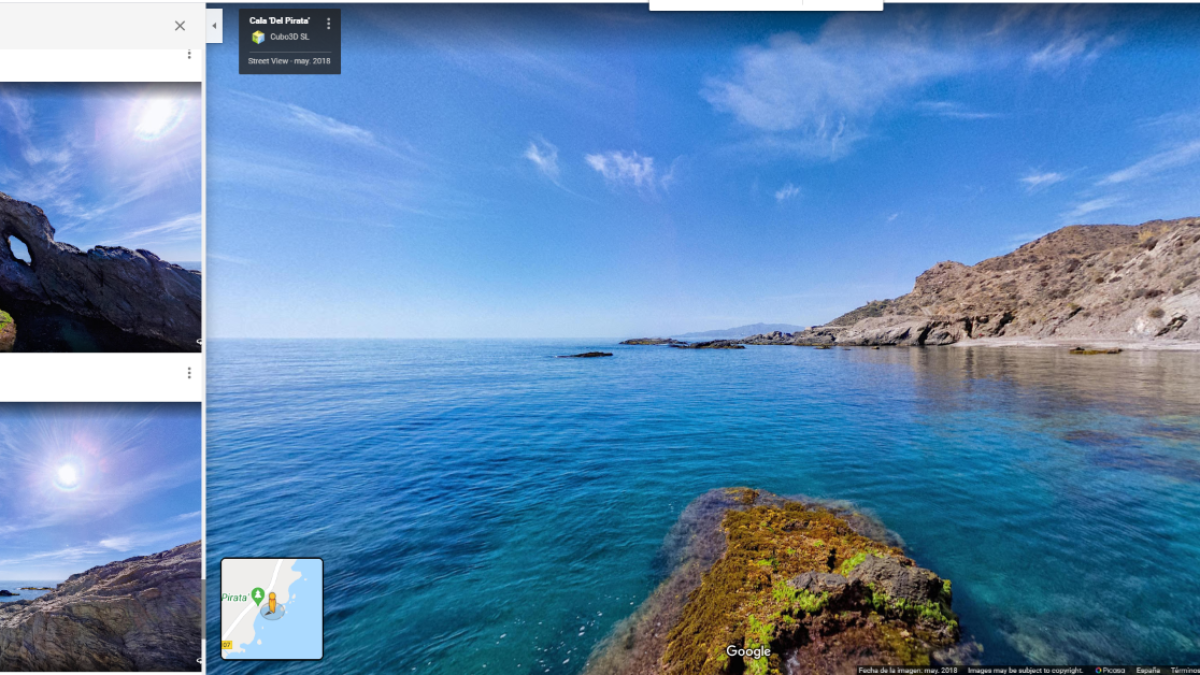 Parte del litoral cuevano.