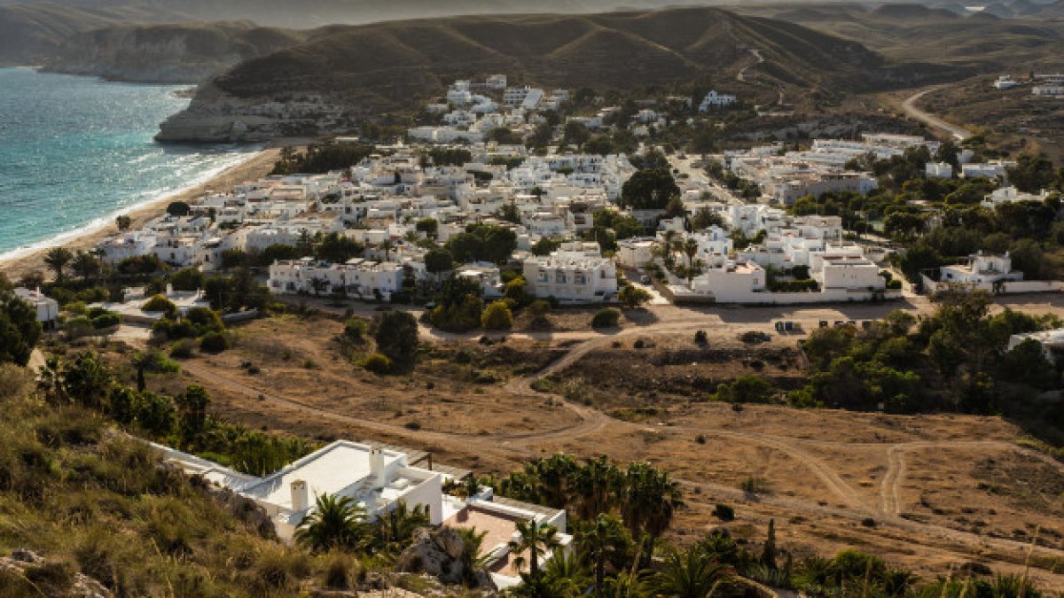 Panorámica del municipio de Agua Amarga.