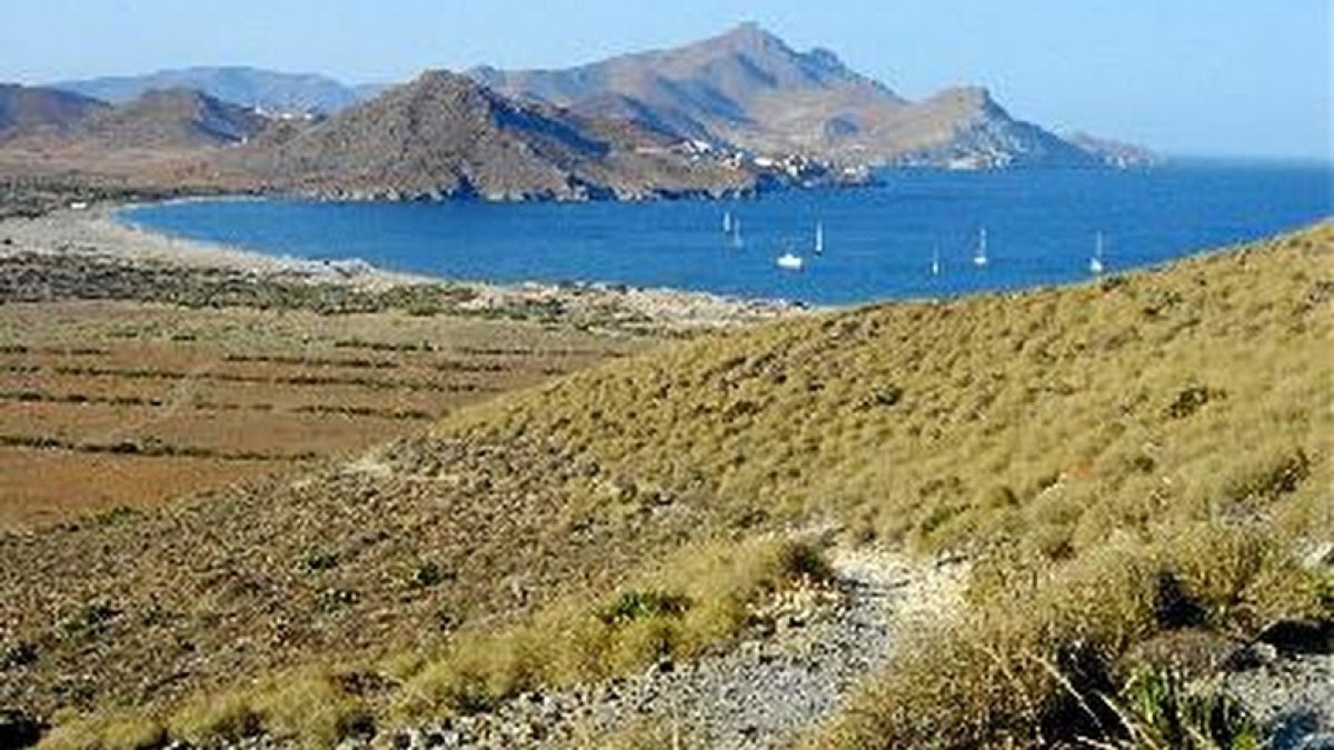 Imagen de la bahía de los Genoveses, en el Cabo de Gata-Níjar.