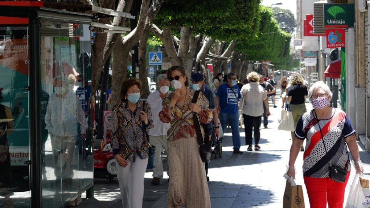 El coronavirus continúa su avance en Almeria.
