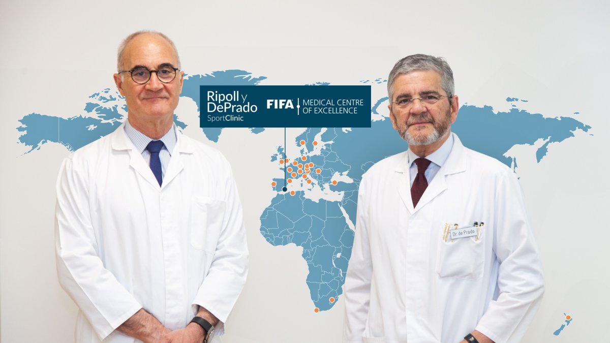 Los doctores Ripoll y De Prado.