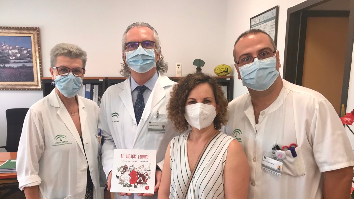 Entrega en el Hospital Torrecárdenas.