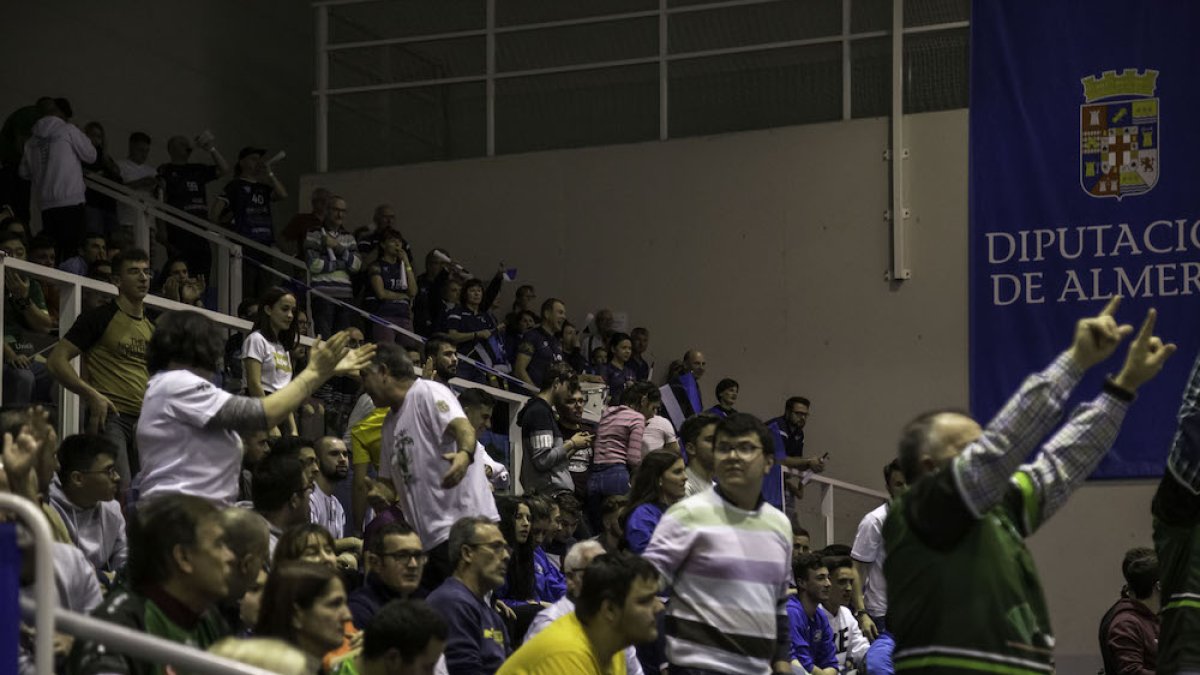 Aficionados de Unicaja.