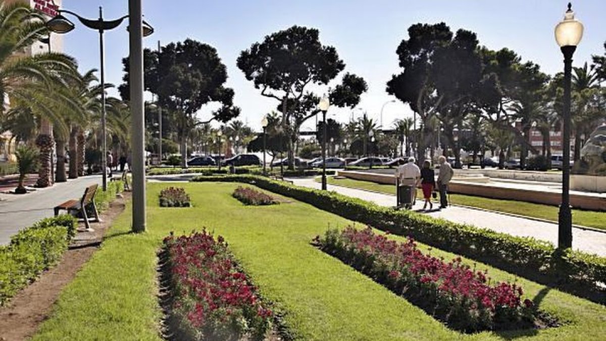 Parque Nicolás Salmerón, una de las principales zonas verdes de la ciudad