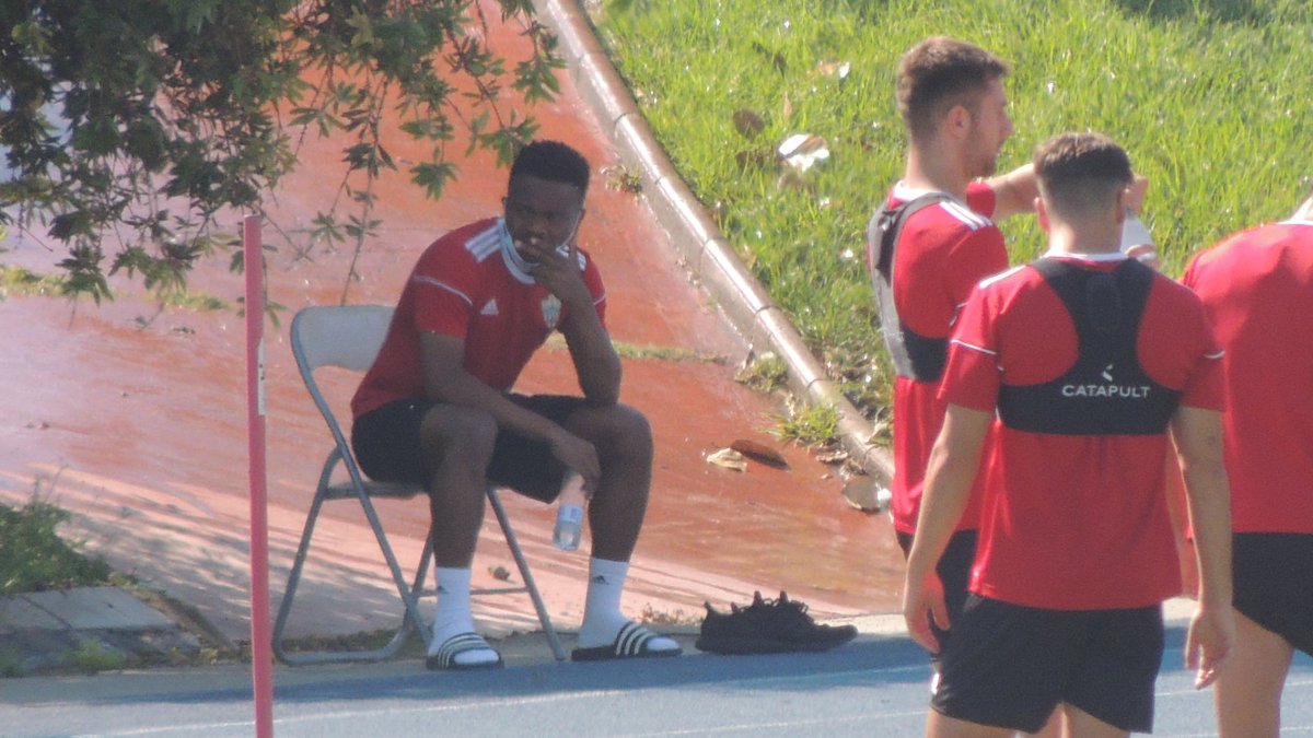 Kaptoum no está al 100%, sigue con molestias.