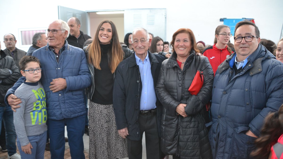 Roquetas de Mar con su jugadora.