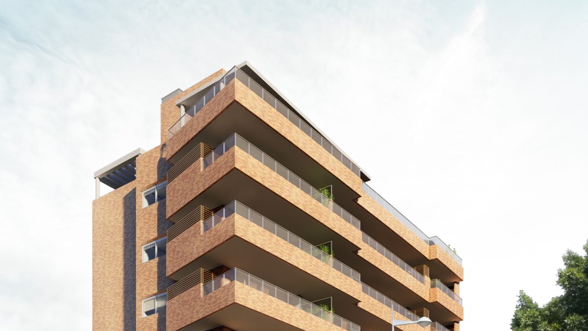 Residencial Vega Playa con tan solo 19 viviendas.