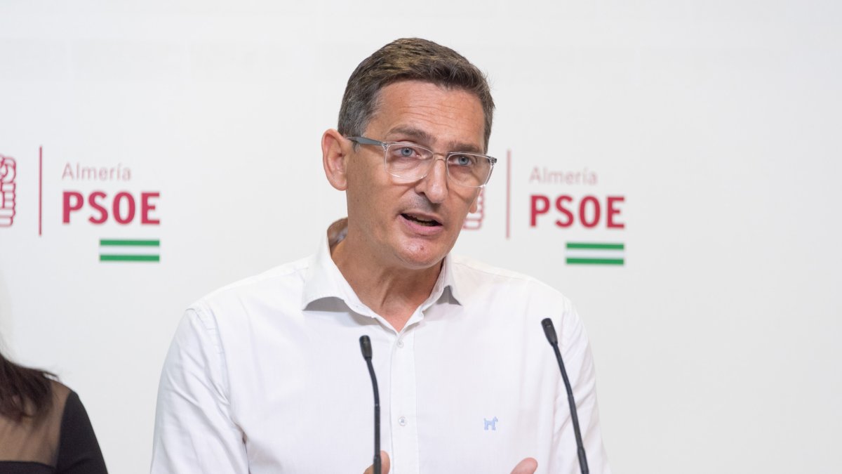 José Luis Sánchez Teruel, secretario provincial del PSOE.