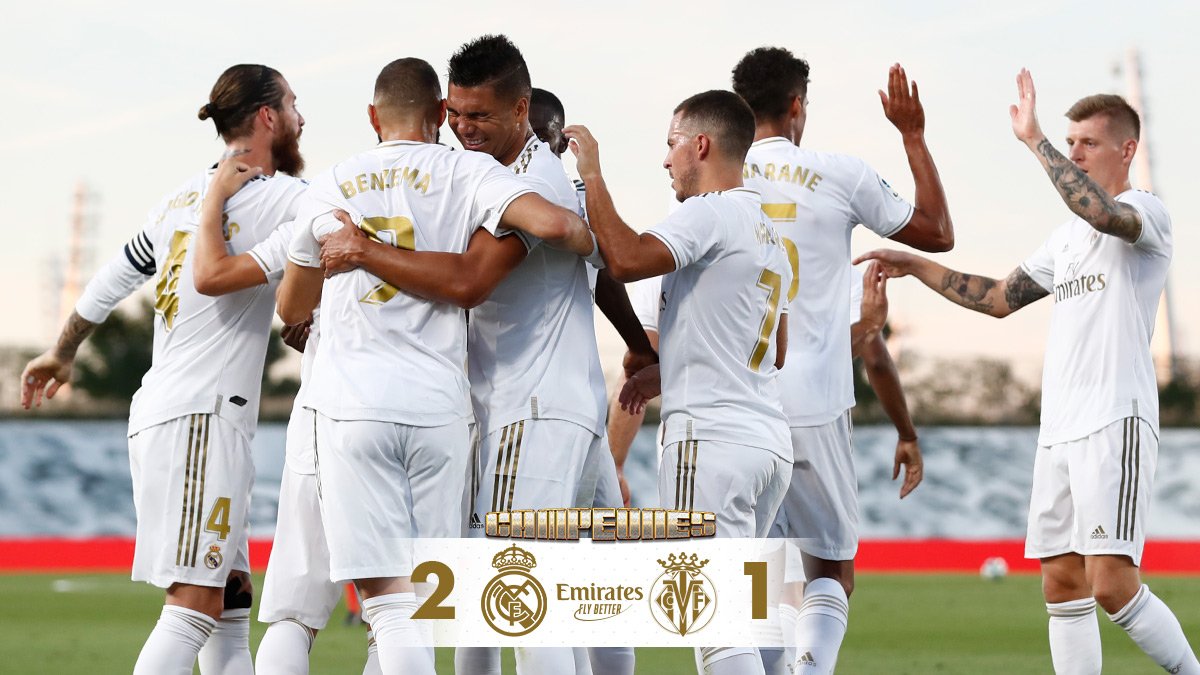 El Real Madrid vuelve a conquistar la Liga.