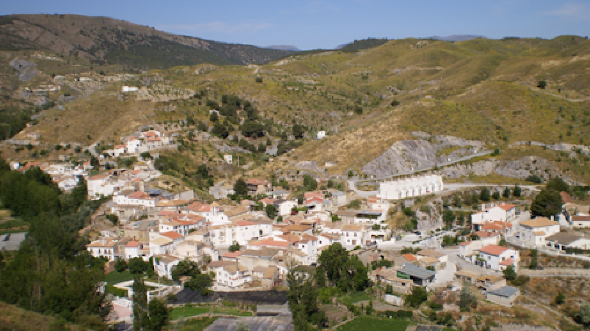 Imagen panorámica de Alcóntar.