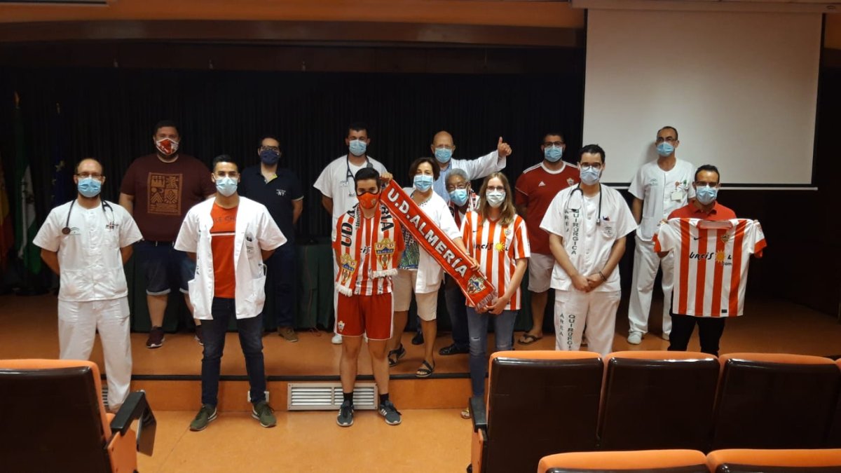 La nueva peña del Almería.