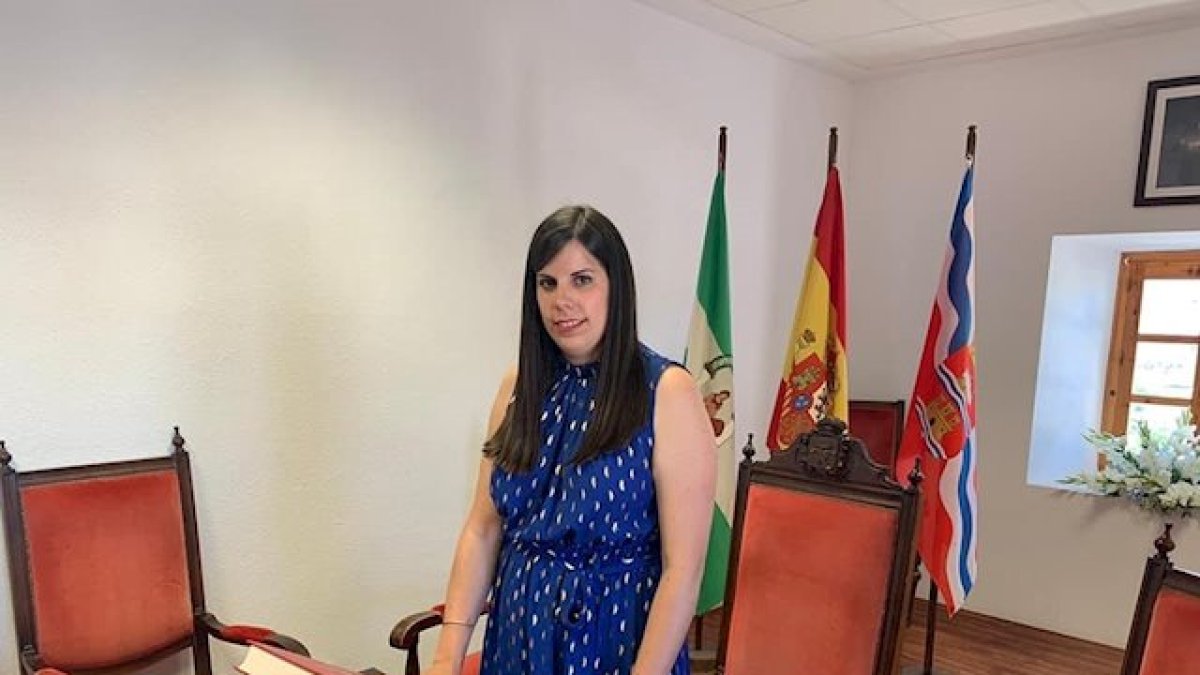 Almudena Morales, alcaldesa de Laujar.