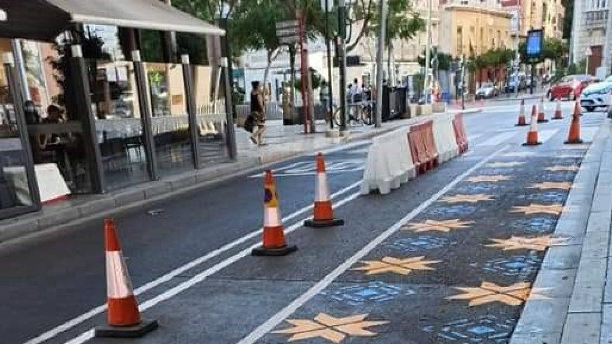 Iconografía usada en la reordenación del Paseo.