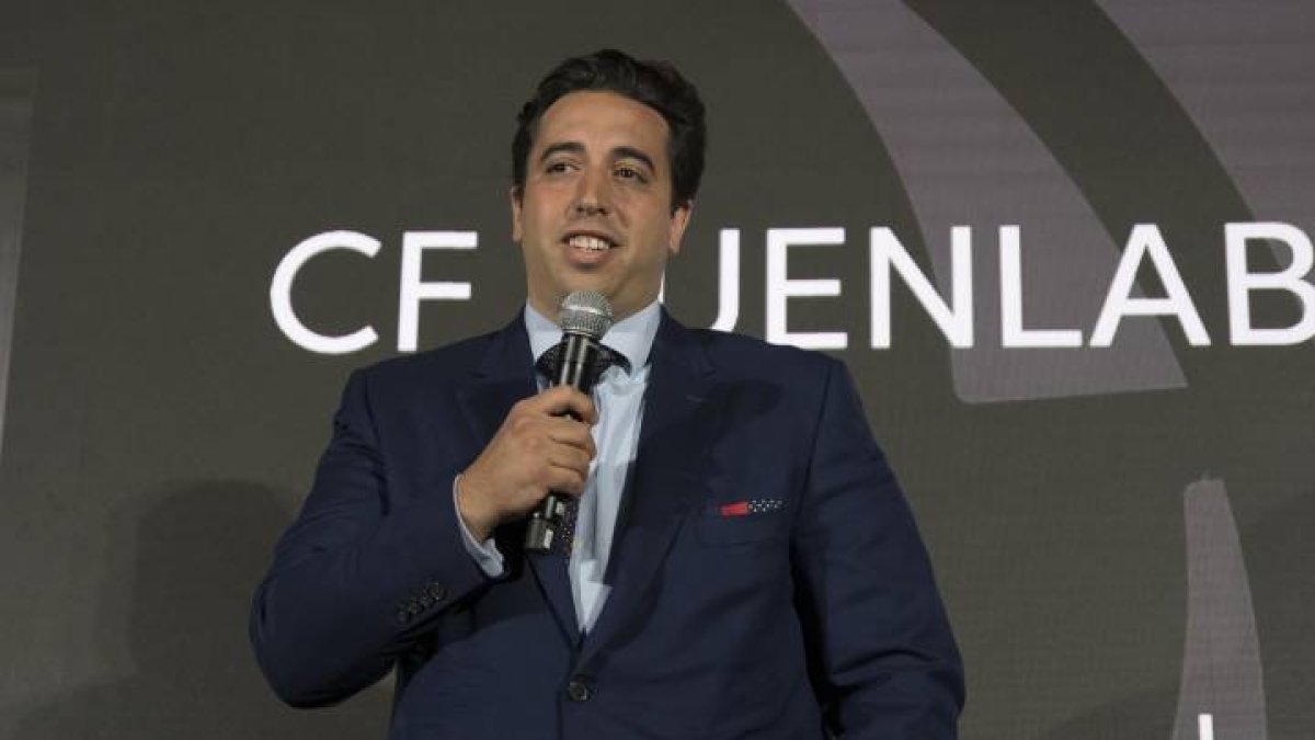 Jonatha Praena, presidente del Fuenlabrada.