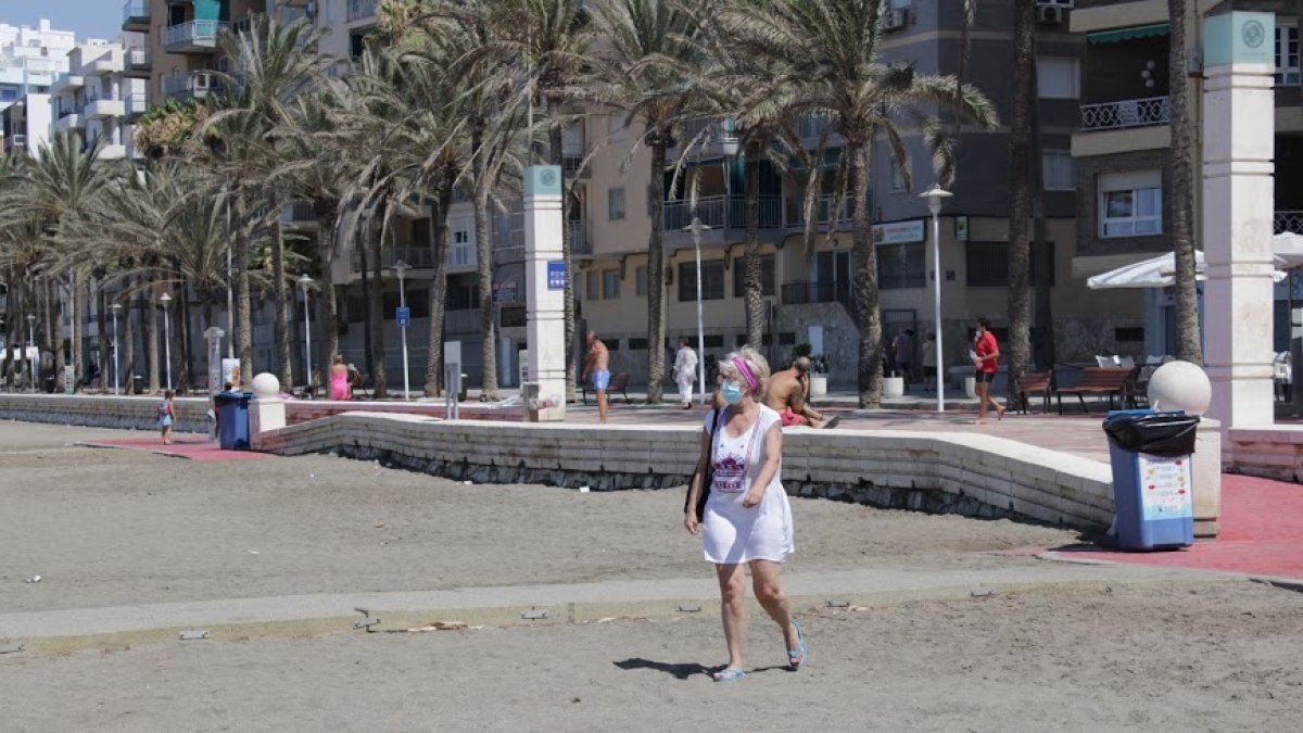 Playa de El Zapillo.