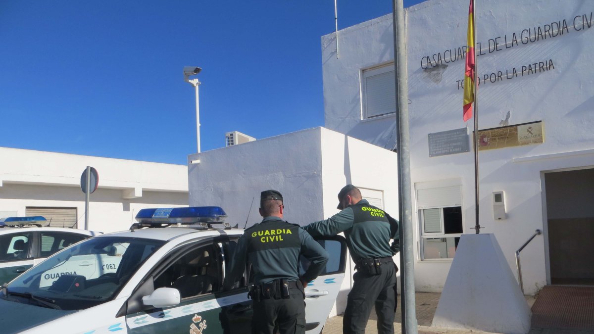 Cuartel de la Guardia Civil de Níjar, en una imagen de archivo