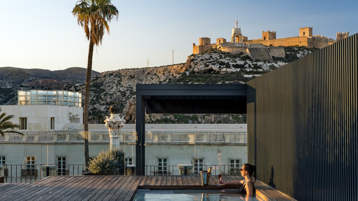 Espectaculares vistas desde la terraza.