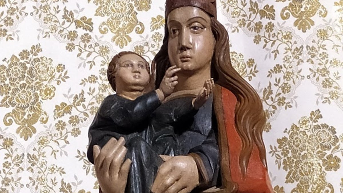 La Virgen del Mar, tras su reciente restauración.