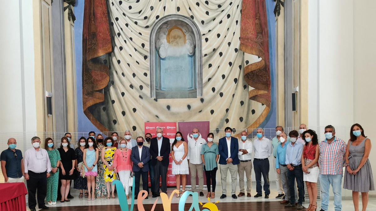 Presentación de la nueva sede de la Cámara de Comercio en Vera