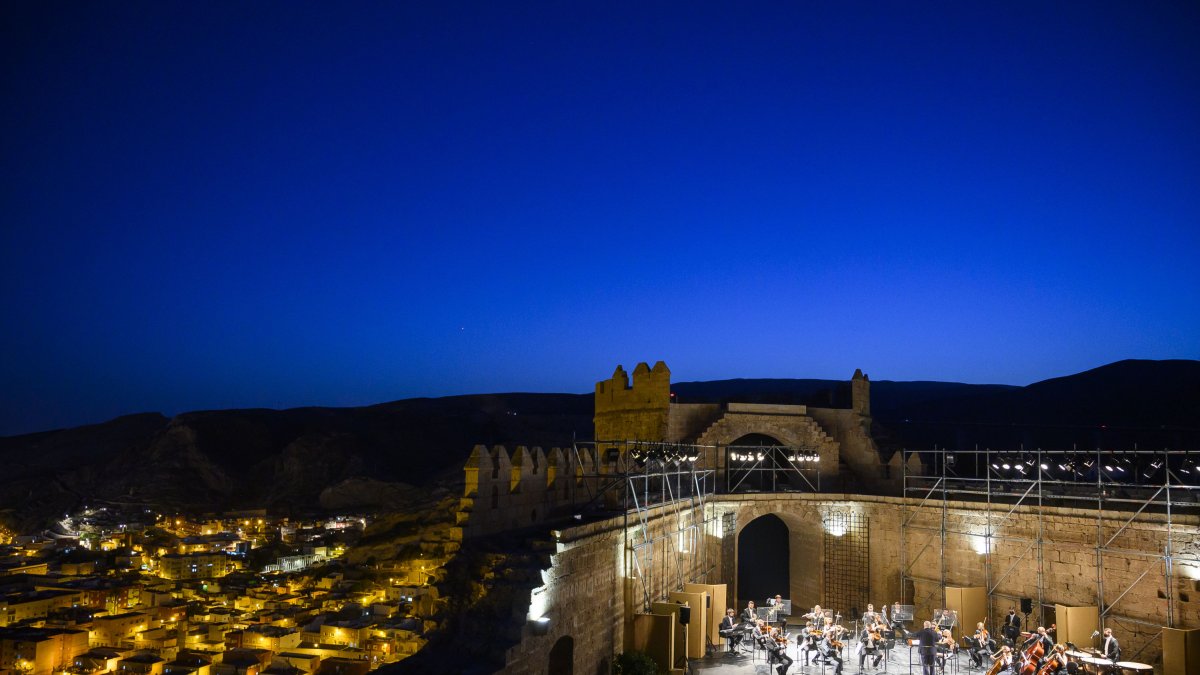 El tercer recinto de la Alcazaba fue el escenario.