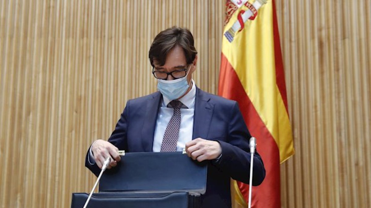 Imagen de archivo del Ministro de Sanidad, Salvador Illa.