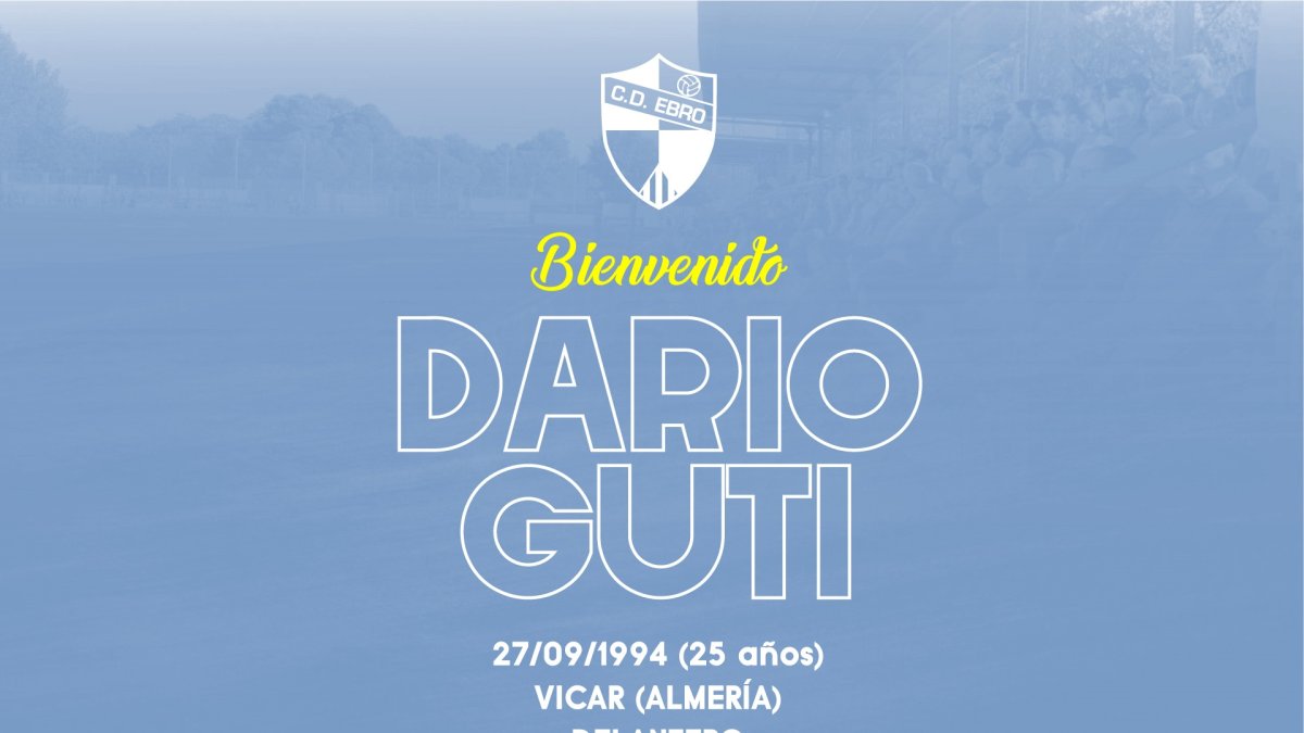 El CD Ebro apuesta por el delantero almeriense.