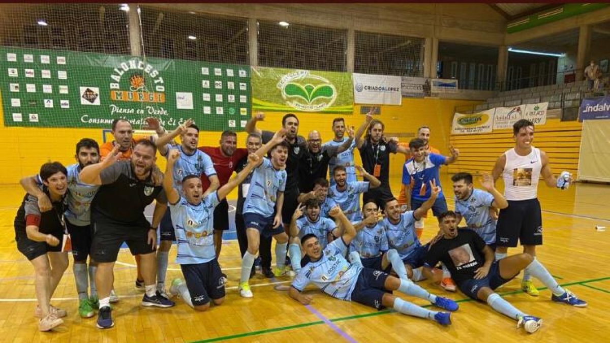 La celebración del ascenso.