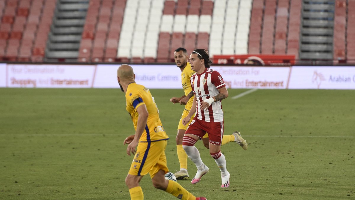 Coric en el partido ante el Alcorcón.