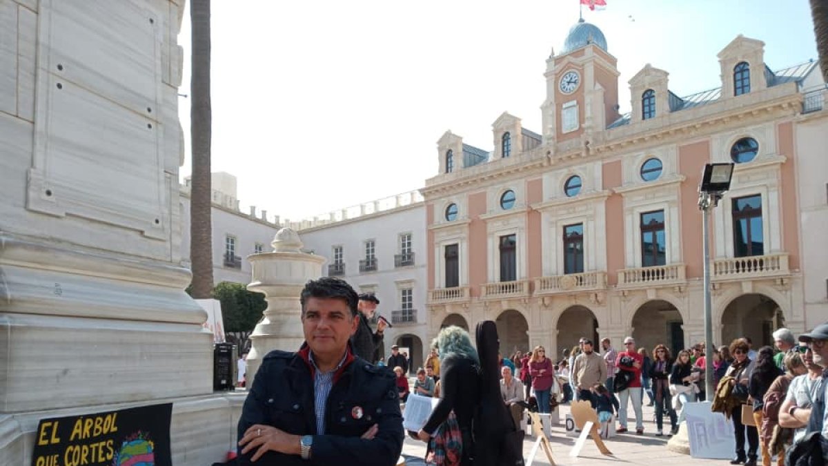 Miguel Cazorla, Portavoz de Ciudadanos en el Ayuntamiento de Almería.