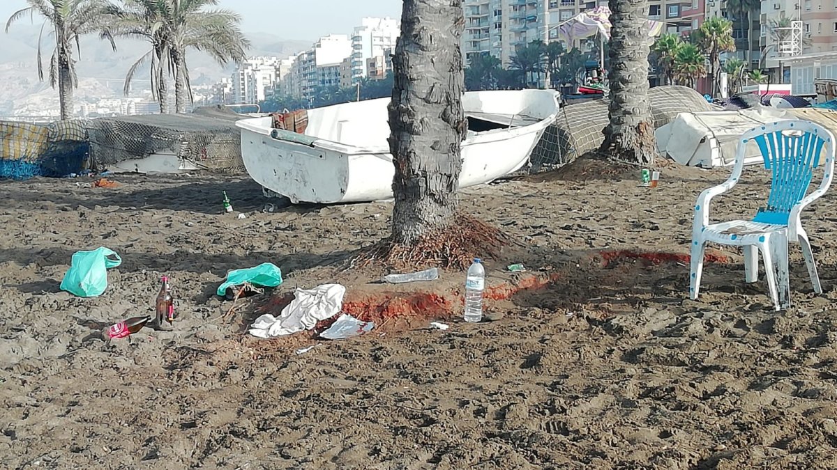 Imagen cedida por una vecina de la capital.
