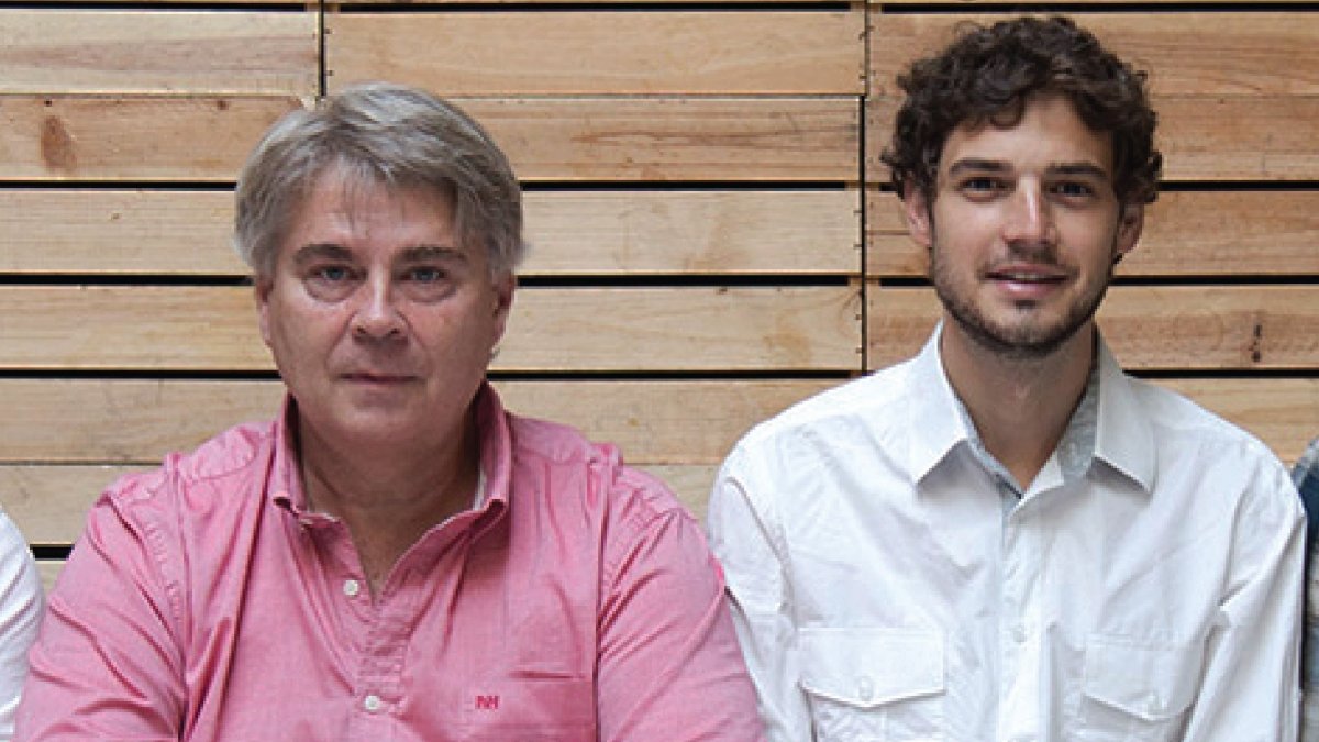 Guillermo Herrero y Enrique Cat, cofundadores de Nostoc Biotech.