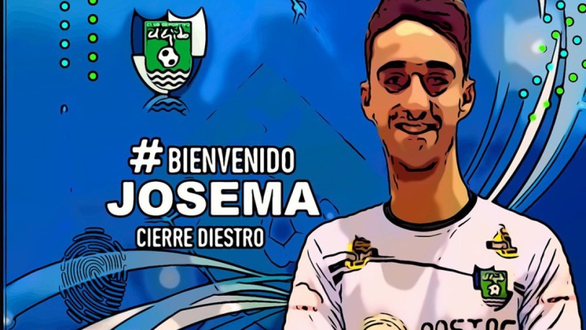 Josema es el cuarto refuerzo para el Segunda División.