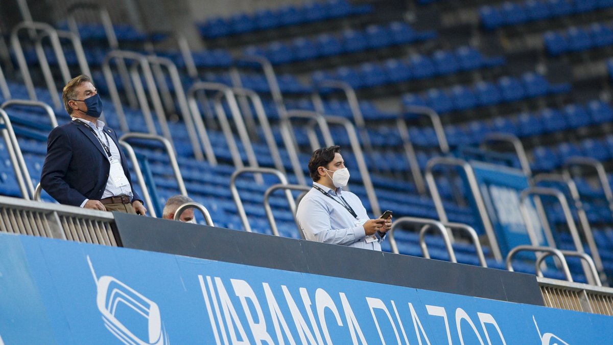 Los presidente en Riazor.