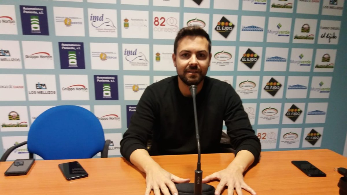 Javi Fernández, director deportivo ejidense.