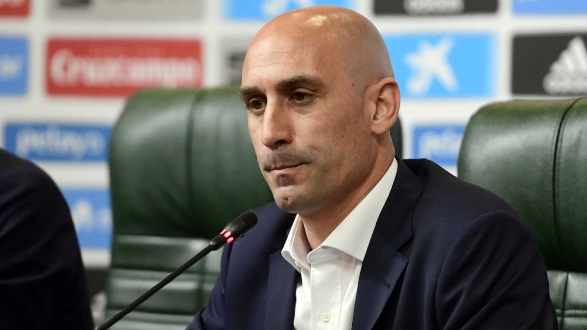Luis Rubiales, presidente de la RFEF.