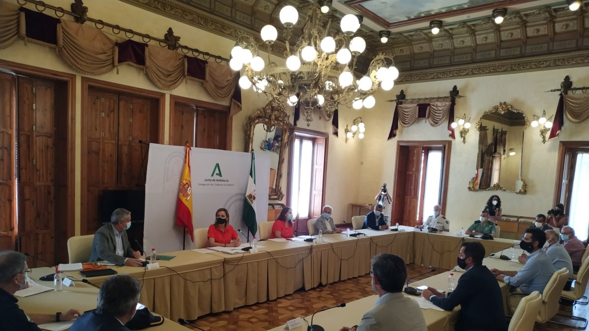 Reunión mantenida esta mañana en la Junta de Andalucía