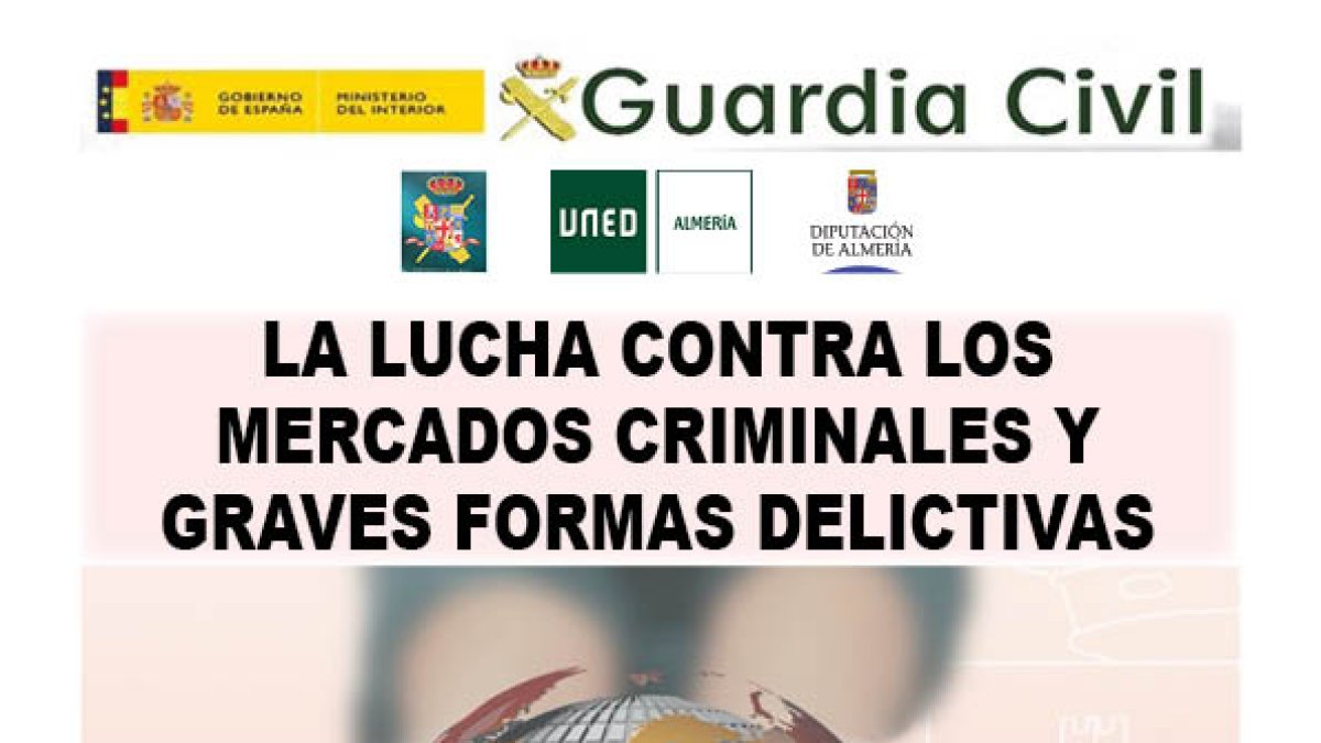 Cartel del seminario de la Guardia Civil.