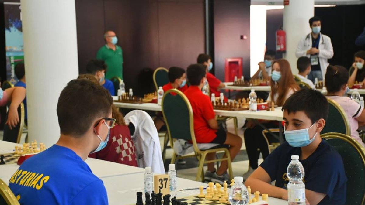 Vuelta del ajedrez en vivo.