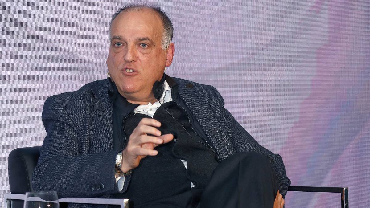 Javier Tebas, presidente de la LFP.