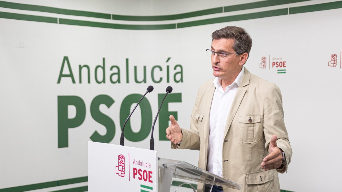 José Luis Sánchez Teruel, secretario provincial del PSOE.
