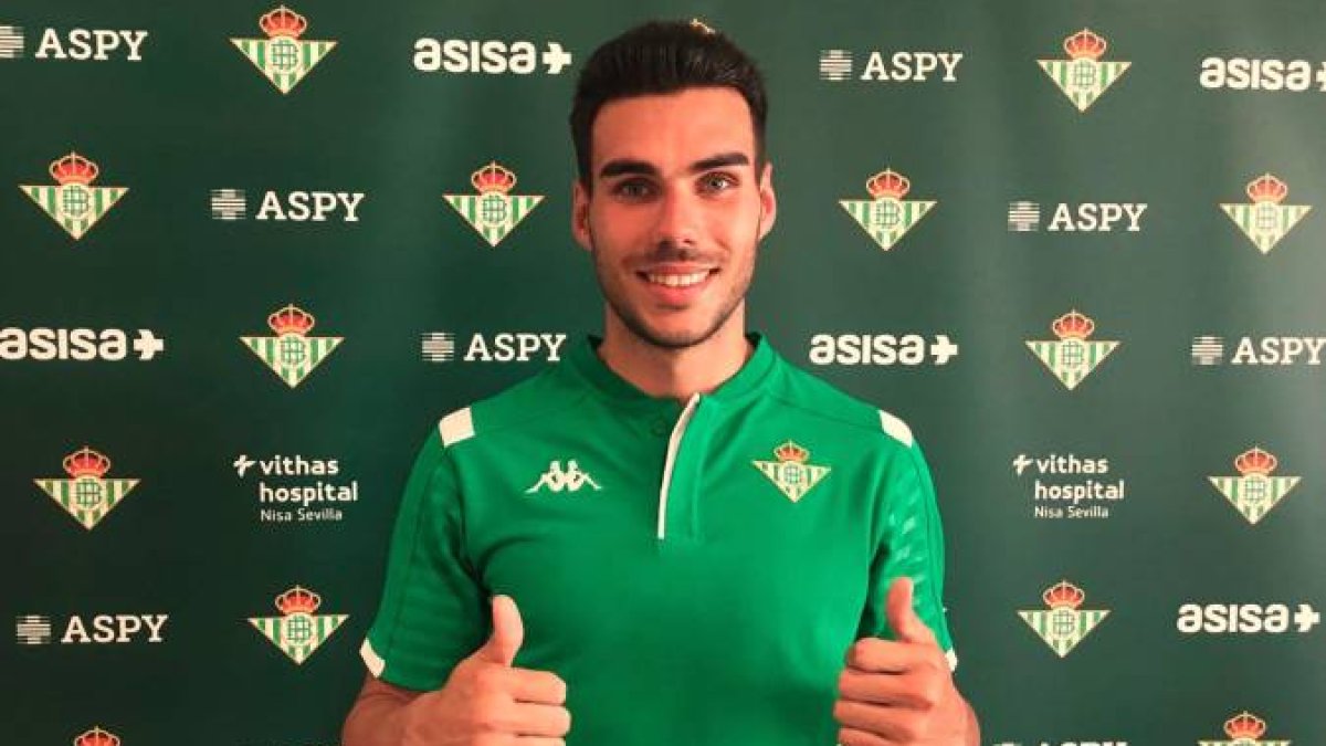 Dani Martín, portero del Betis.