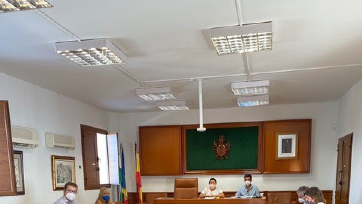 Imagen del pleno extraordinario del municipio.