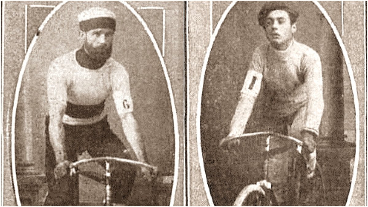 José Hernández y Elías Coderque aparecieron en publicaciones gráficas de la época, como esta fechada en 1913.