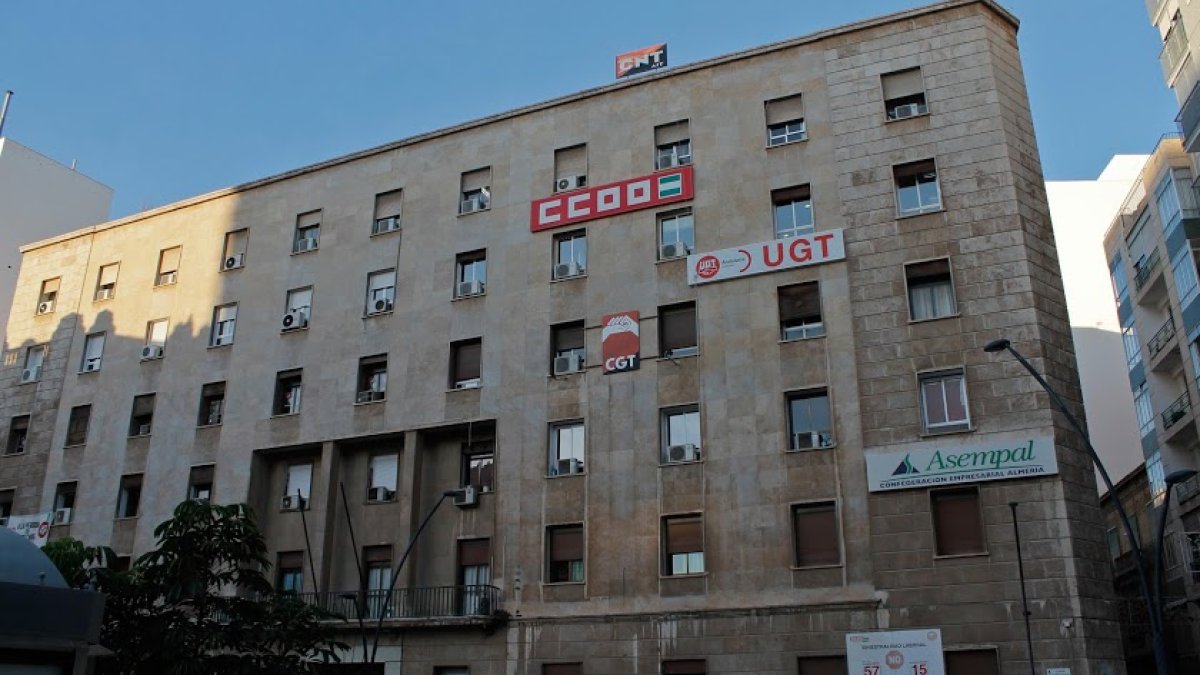 La FeSP de UGT está en el edificio de los sindicatos.