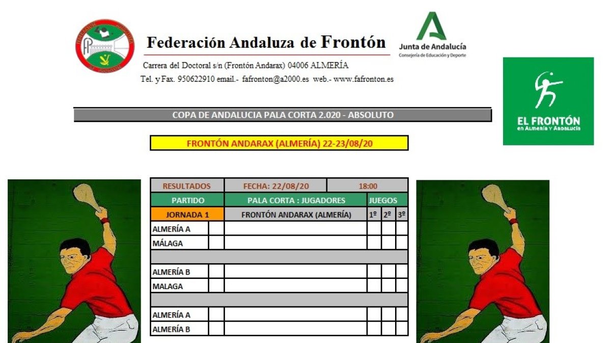 Cartel del evento que se celebrará en Almería.