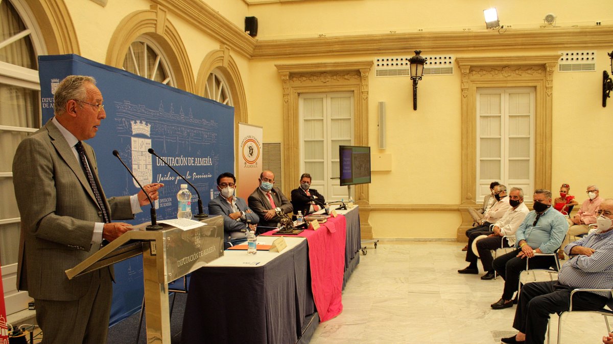 Federico Arnás durante su Pregón del Toro de Lidia.
