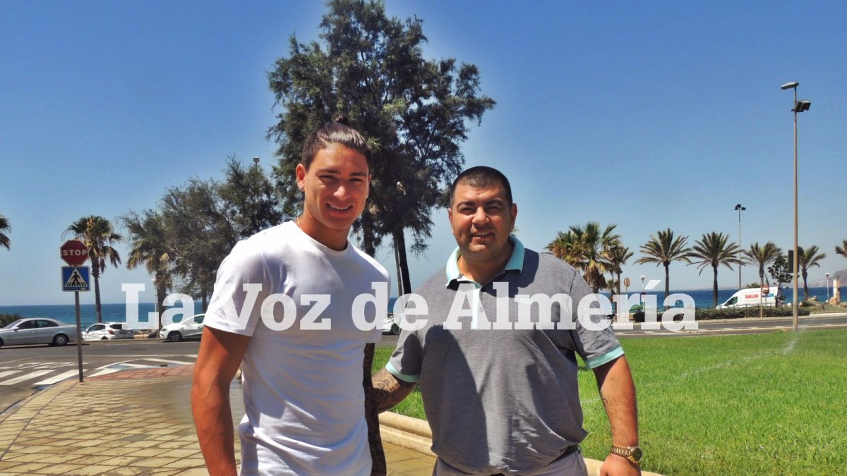 Edgardo Lasalvia estuvo ya en julio en Almería; ahora vuelve.