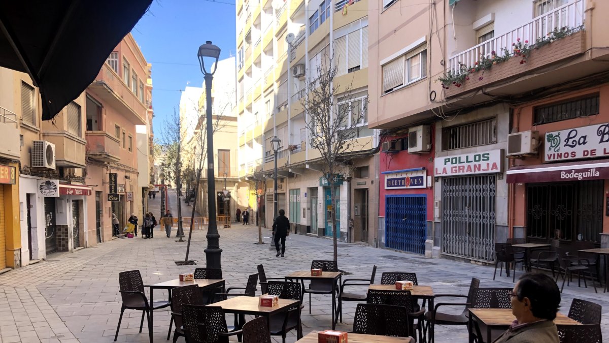 Terraza en Almería.