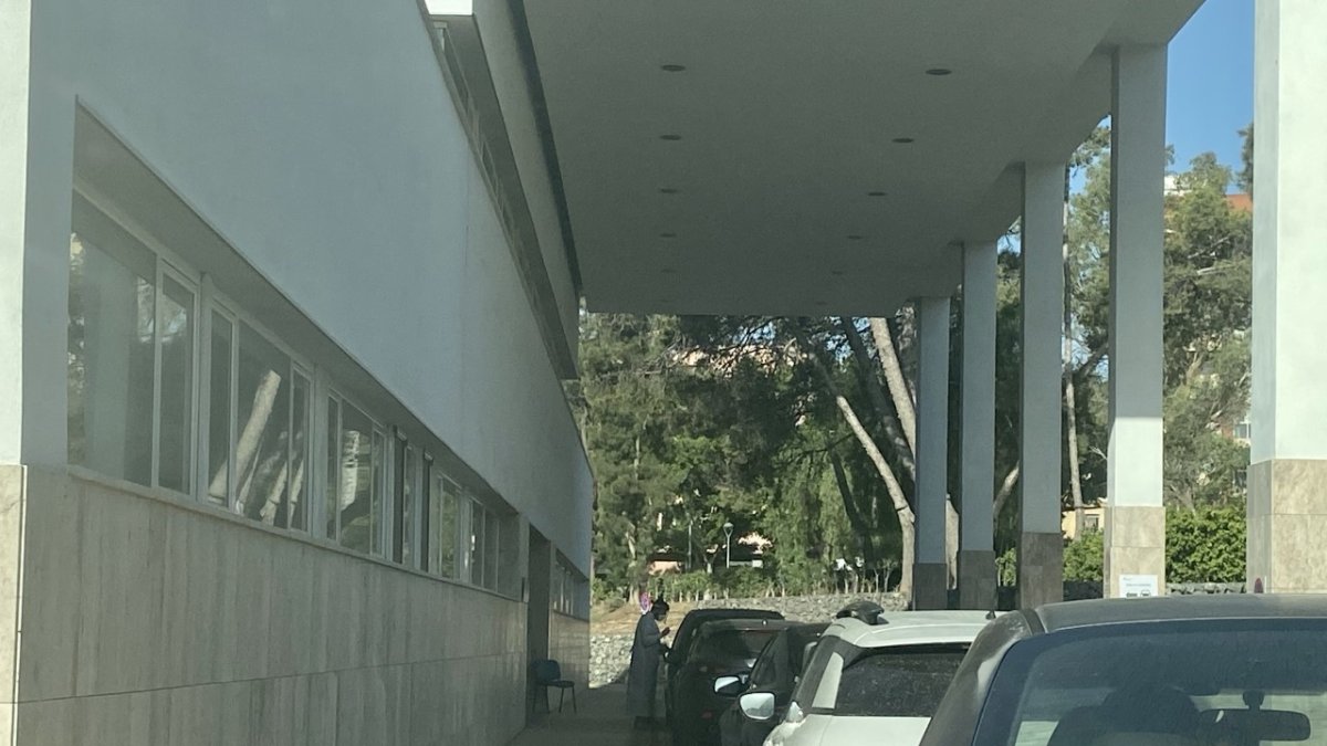 Realización de pruebas PCR en el autocovid de la Bola Azul.