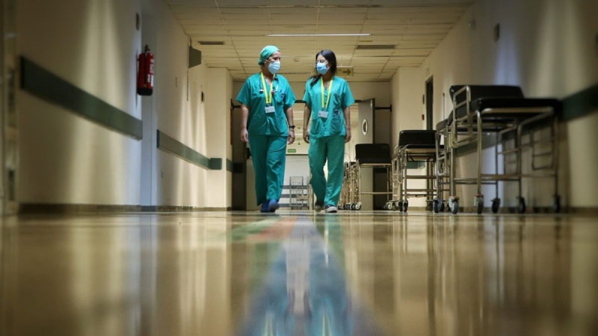 Sanitarios en un hospital andaluz.